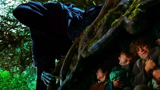 [4K] Мы уходим из Шира. Сэм и я идём в Бри. (Властелин Колец: Братство кольца) [Полный экран + Цветокоррекция]