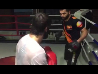 Давид Хачатрян набирает форму.