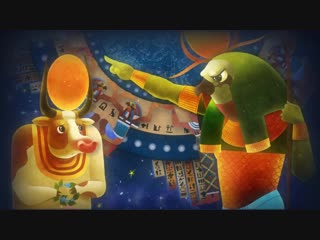 Волшебный фонарь - Корова Нут (По мотивам египетских мифов)